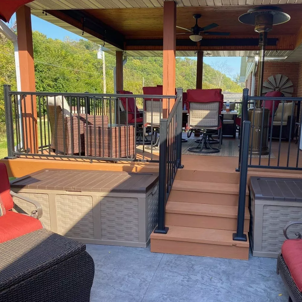 알루미늄 계단 난간 야외