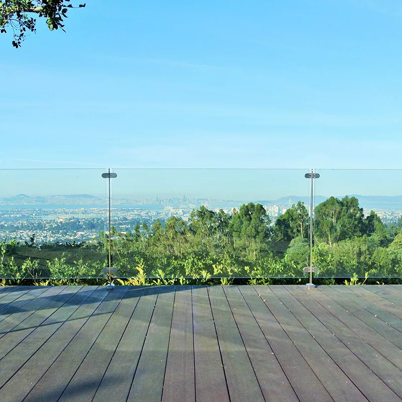 유리 데크 난간