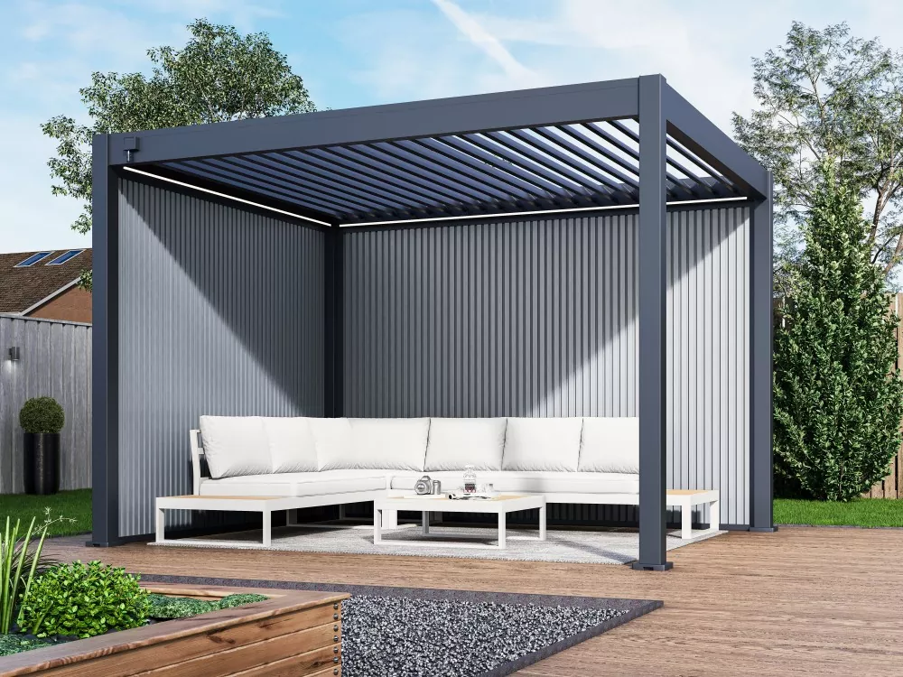 Outdoor Louvered Pergolas