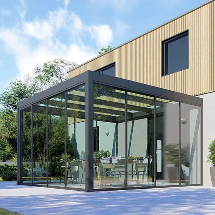 오프닝 지붕 퍼걸러