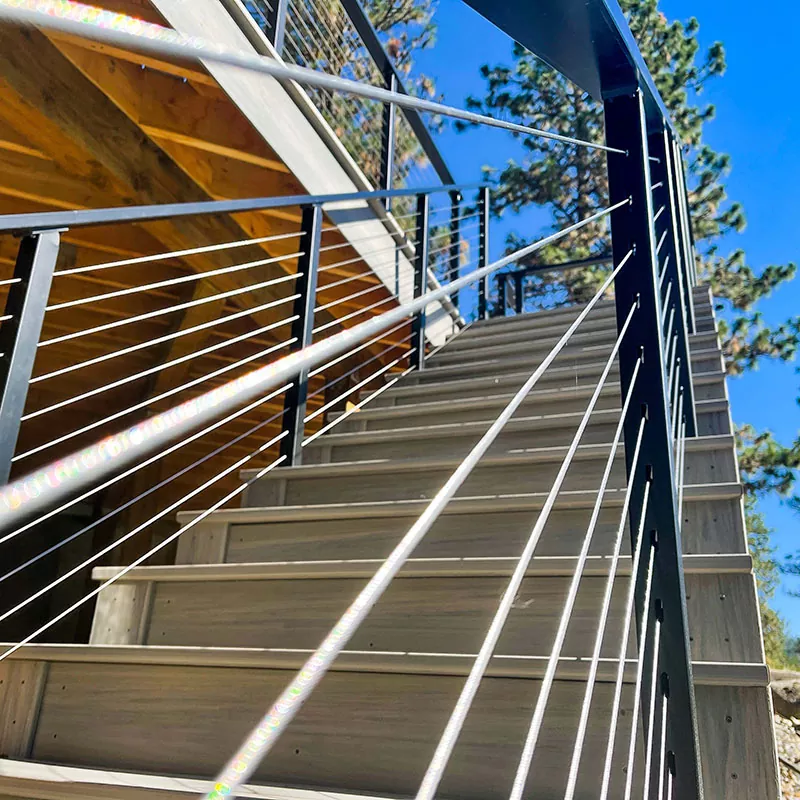 계단용 와이어 난간